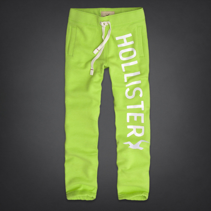 Hollister Hombres Vellón Basculador Pantalones HCO3708
